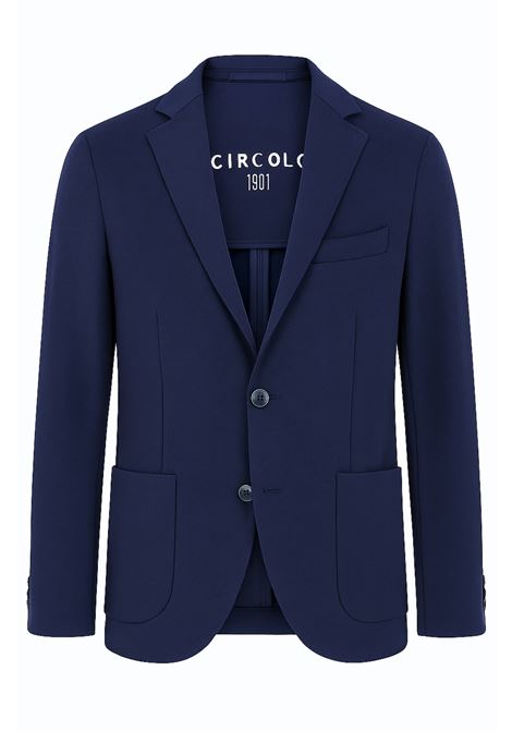 Giacca Piquet Blu Navy  CIRCOLO 1901 CIRCOLO 1901 | Giacche | CN4660447